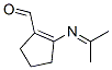 1-Cyclopentene-1-carboxaldehyde, 2-[(1-methylethylidene)amino]- (9CI) Struktur