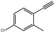 4-CHLORO-1-ETHYNYL-2-METHYL-BENZENE Struktur