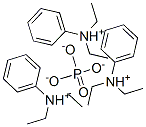 N,N-diethylanilinium phosphate Struktur