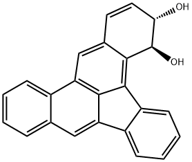 1,2-Dihydrodibenz[a,e]aceanthrylene-1,2-diol Struktur