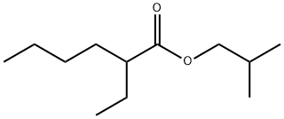 isobutyl 2-ethylhexanoate Struktur