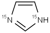 IMIDAZOLE-15N2 Structure