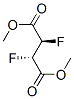 Butanedioic acid, 2,3-difluoro-, dimethyl ester, (R*,S*)- (9CI) Struktur