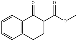 METHYL 1-OXO-1,2,3,4-TETRAHYDRONAPHTHALENE-2-CARBOXYLATE Structure