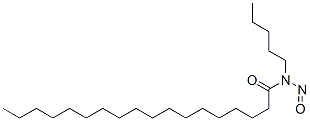 N-Nitroso-N-pentyloctadecanamide Struktur