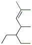 5-Ethyl-2,4-dimethyl-2-heptene Struktur