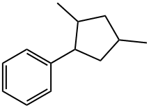 (2,4-Dimethylcyclopentyl)benzene Struktur