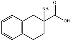 D,L-2-AMINOTETRALIN-2-CARBOXYLIC ACID Struktur