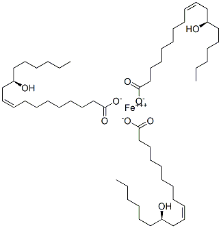 iron triricinoleate Struktur