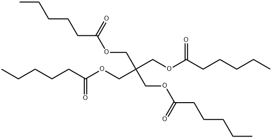 PENTAERYTHRITOL TETRAHEXANOATE Struktur