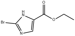 ETHYL 2-BROMO-1H-IMIDAZOLE-4-CARBOXYLATE Struktur