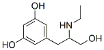 1,3-Benzenediol, 5-[2-(ethylamino)-3-hydroxypropyl]- (9CI) Struktur