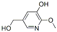 3-Pyridinemethanol, 5-hydroxy-6-methoxy- (9CI) Struktur