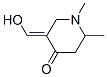 4-Piperidinone, 5-(hydroxymethylene)-1,2-dimethyl- (9CI) Struktur