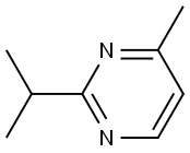 Pyrimidine, 4-methyl-2-(1-methylethyl)- (9CI) Struktur