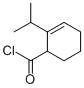 2-Cyclohexene-1-carbonyl chloride, 2-(1-methylethyl)- (9CI) Struktur