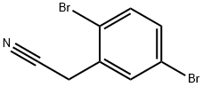 2,5-DIBROMOBENZENE ACETONITRILE Struktur