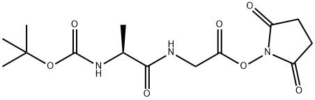 BOC-ALA-GLY-OSU Struktur