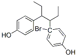 1-bromohexestrol Struktur