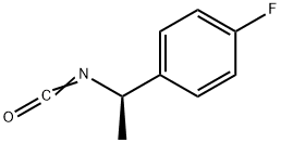 Benzene, 1-fluoro-4-[(1R)-1-isocyanatoethyl]- (9CI) Struktur