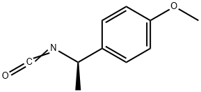 Benzene, 1-[(1R)-1-isocyanatoethyl]-4-methoxy- (9CI) Struktur