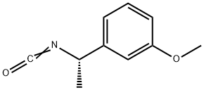 Benzene, 1-[(1S)-1-isocyanatoethyl]-3-methoxy- (9CI) Struktur