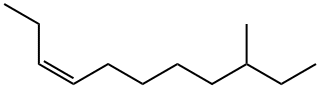 (3Z)-9-Methyl-3-undecene Struktur