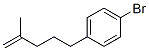 1-Bromo-4-(4-methyl-4-pentenyl)benzene Struktur