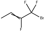 1-Bromo-1,1,2-trifluoro-2-butene Struktur