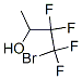 4-Bromo-3,3,4,4-tetrafluoro-2-butanol Struktur