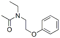 N-Ethyl-N-(2-phenoxyethyl)acetamide Struktur