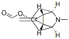 9-Azatricyclo[3.3.1.02,4]nonan-7-ol,9-methyl-3-methylene-,formate(ester),(1alpha,2beta,4beta,5alpha,7beta)- Struktur