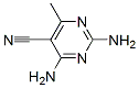 5-Pyrimidinecarbonitrile, 2,4-diamino-6-methyl- (8CI) Struktur