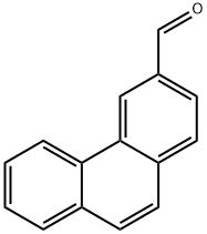 3-Phenanthrenecarbaldehyde Struktur