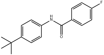 N-(4-tert-Butylphenyl)-4-fluorobenzaMide, 97% Struktur