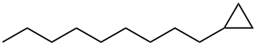 Nonylcyclopropane Struktur