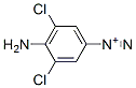 4-Amino-3,5-dichlorobenzenediazonium Struktur