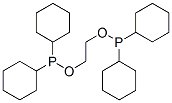 1,2-Bis(dicyclohexylphosphinooxy)ethane Struktur