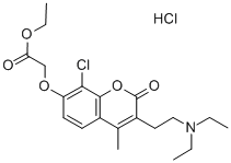 Cloricromenehydrochloride Struktur