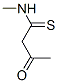 Butanethioamide, N-methyl-3-oxo- (9CI) Struktur