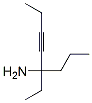 5-Octyn-4-amine,  4-ethyl- Struktur