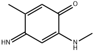 2,5-Cyclohexadien-1-one, 4-imino-5-methyl-2-(methylamino)- (9CI) Struktur