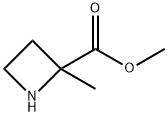 2-Azetidinecarboxylicacid,2-methyl-,methylester(9CI) Struktur