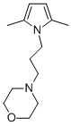 4-[3-(2,5-DIMETHYL-1H-PYRROL-1-YL)PROPYL]-MORPHOLINE Struktur