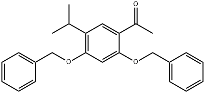 Ethanone, 1-[5-(1-Methylethyl)-2,4-bis(phenylMethoxy)phenyl]-