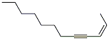 (Z)-2-Dodecen-4-yne Struktur