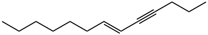 (E)-6-Tridecen-4-yne Struktur