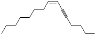 (Z)-7-Pentadecen-5-yne Struktur