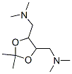 2,2,N,N,N',N'-Hexamethyl-1,3-dioxolane-4,5-bis(methanamine) Struktur