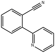 2-(2-Pyridyl)benzonitrile Struktur